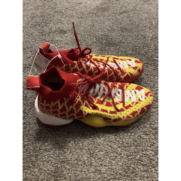 Adidas Pharrell x Crazy BYW Chinese New Year Sneakers Men's 9 Ambition EE8688 - Picture 1 of 8